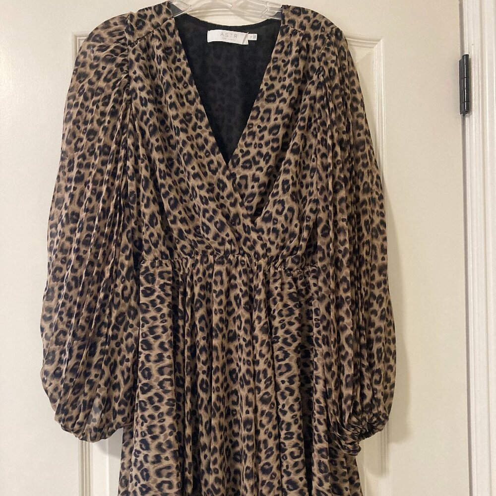 ASTR The Label Raphaela Mini Wrap Dress